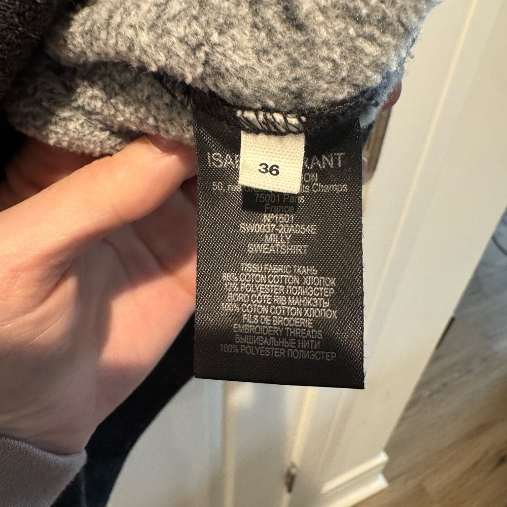 Isabel Marant Etoile Milly Sweatshirt, 36 - Picture 4 of 5